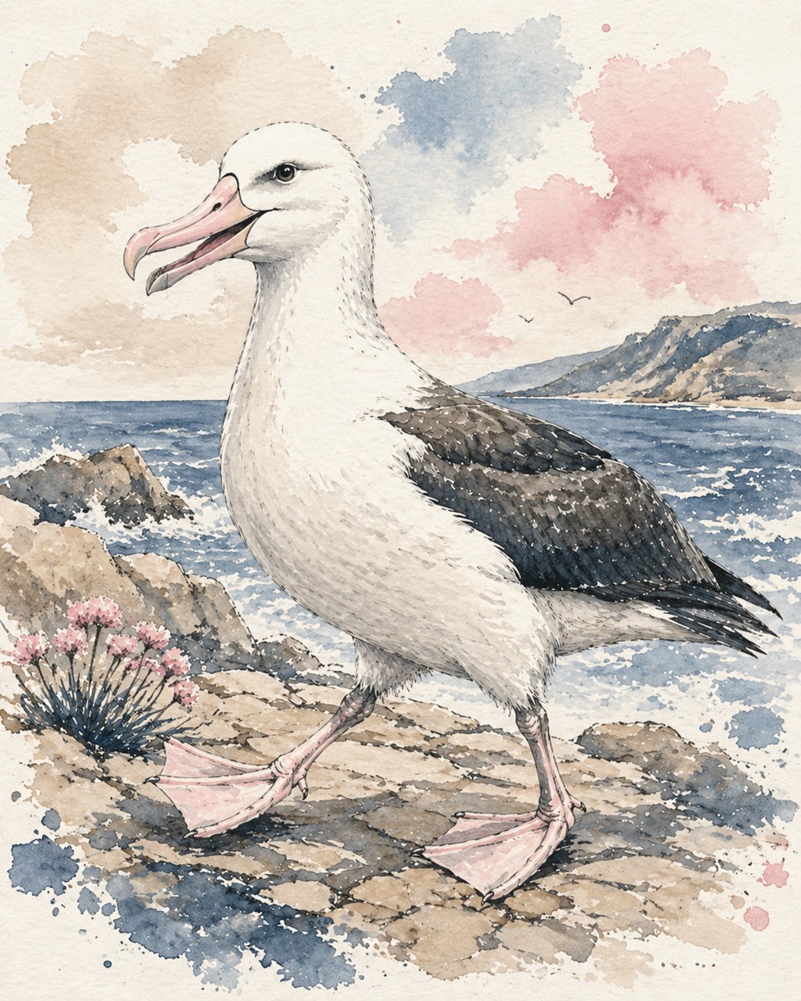Personal essay about clumsy hands that have beauty like an albatross