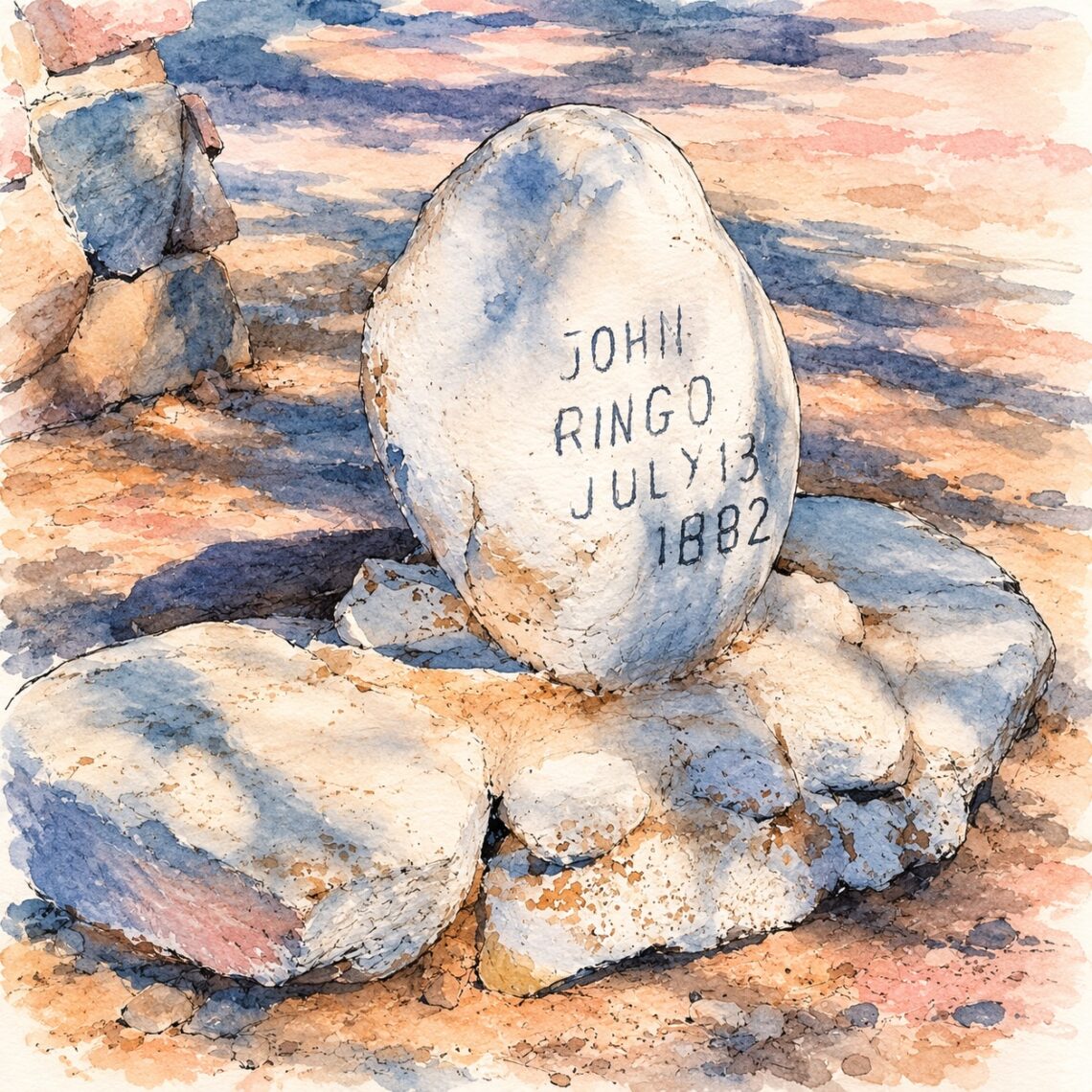 Johnny Ringo's headstone
